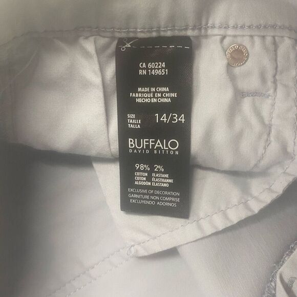 BUFFALO David Bitton Women’s Jeans Size 14 Waist 34 25” Inseam Ankle Grazer - Picture 6 of 11